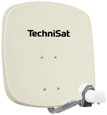 TechniSat Digidish 45 SAT Antenne 480 mm Reflektormaterial: Aluminium Beige