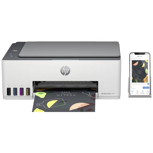 HP Smart Tank 5105 Multifunktionsdrucker Tintenstrahl Farbe A4 Drucker, Scanner, Kopierer Bluetooth®, Tintentank-System,...
