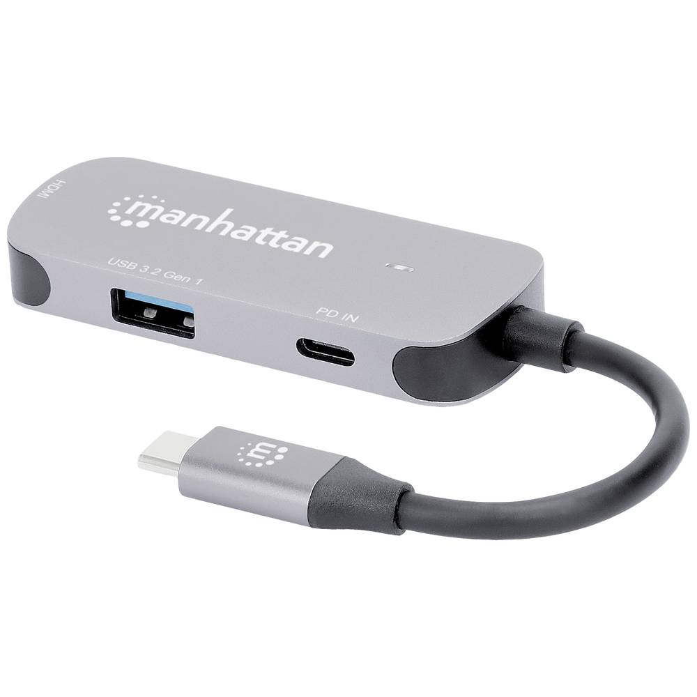 Manhattan 130707 Laptopdockingstation USB-C® Power Delivery