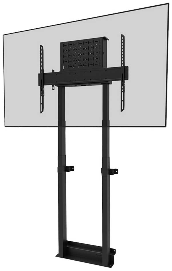 Neomounts WL55-875BL1  Monitor-Wandhalterung 1 Display(s) 94,0 cm (37") - 261,6 cm (103") Schwarz Motorisiert, Höhenverstellbar