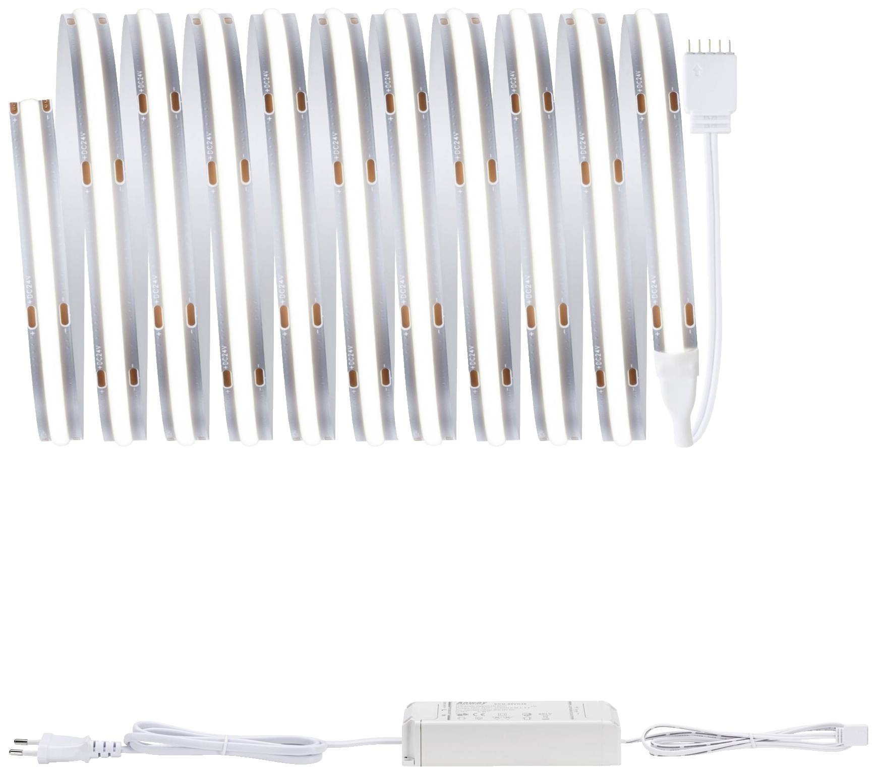 PAULMANN 71124 LED-Streifen-Basisset 230 V 3 m Tageslichtweiß