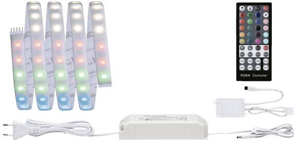 Paulmann 70528 LED-Streifen-Basisset 230 V 1.5 m Warmweiß, RGBW 1 Set