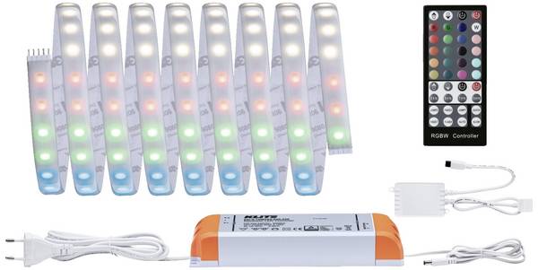 Paulmann 70529 LED-Streifen-Basisset 230 V 3 m Warmweiß, RGBW 1 Set