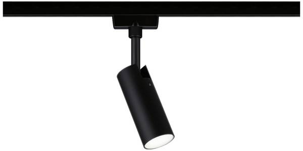Paulmann Tubo  Hochvolt-Schienensystem-Leuchte URail  4 W LED Schwarz (matt)