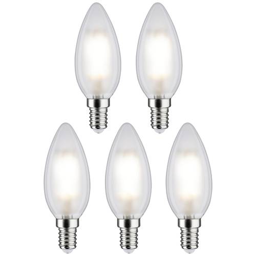 Thumbnail - Paulmann 29096 LED EEK F (A - G) E14 Kerzenform 4.8 W Neutralweiß (Ø x H) 35 mm x 98 mm 5 St.