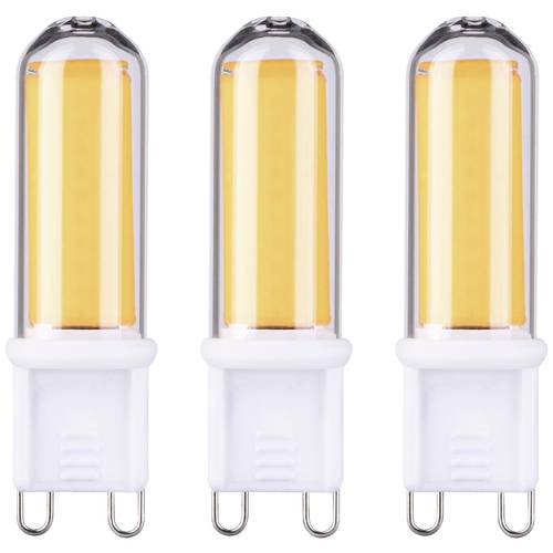 Paulmann 29045 LED EEK F (A - G) G9 Stiftsockel 4.6 W Warmweiß (Ø x H) 18 mm x 58 mm 3 St.