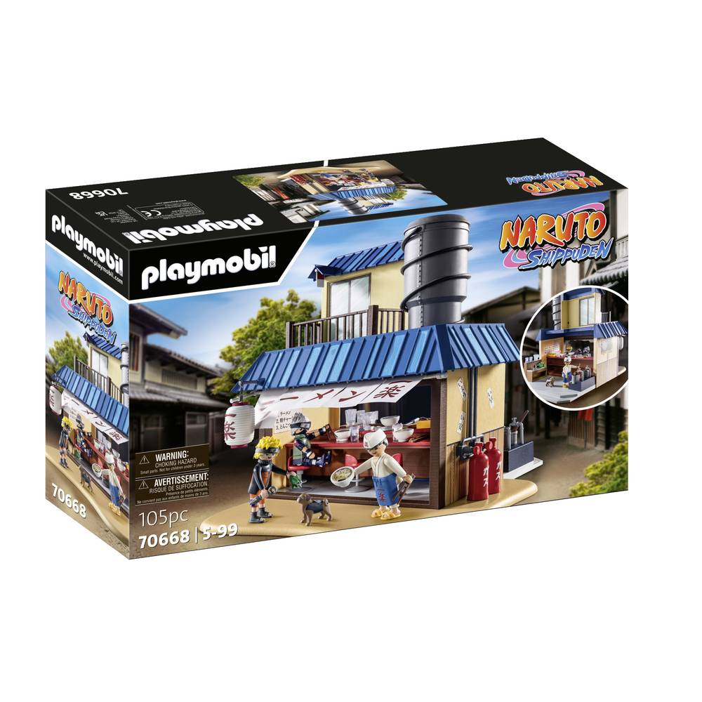 Playmobil® Constructie-speelset Ichiraku frame shop (70668), Naruto (105 stuks)