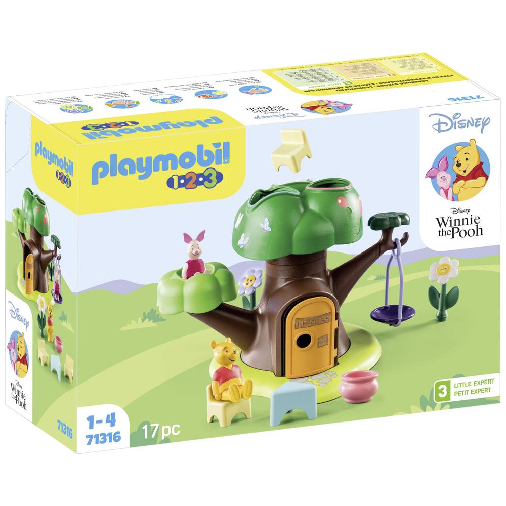 Playmobil® Constructie-speelset Winnie's & Knorretjes boomhut (71316), Playmobil 1-2-3 Gemaakt in Eu