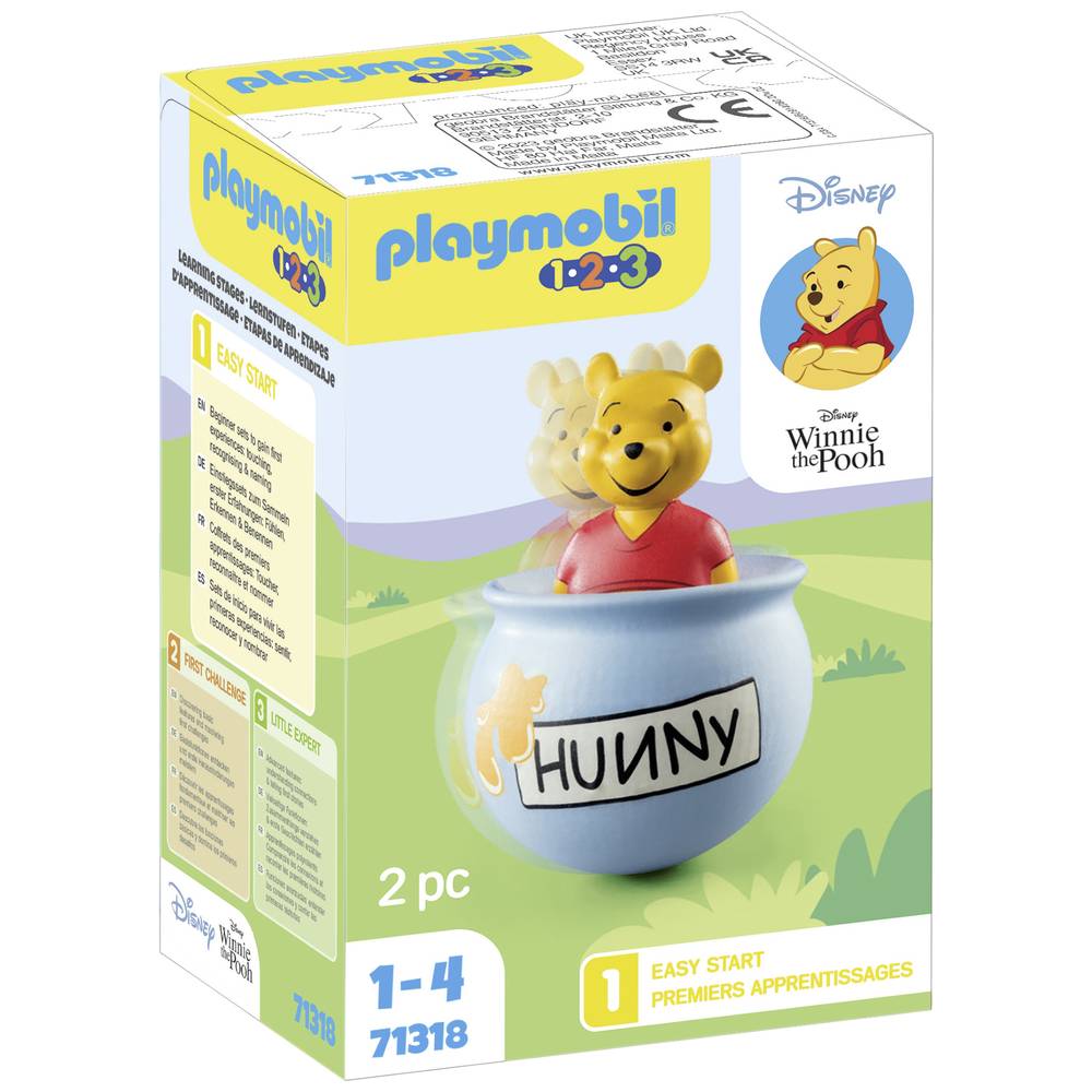 Playmobil® Constructie-speelset Winnie's sta-op honingpot (71318), Playmobil 1-2-3 Gemaakt in Europa