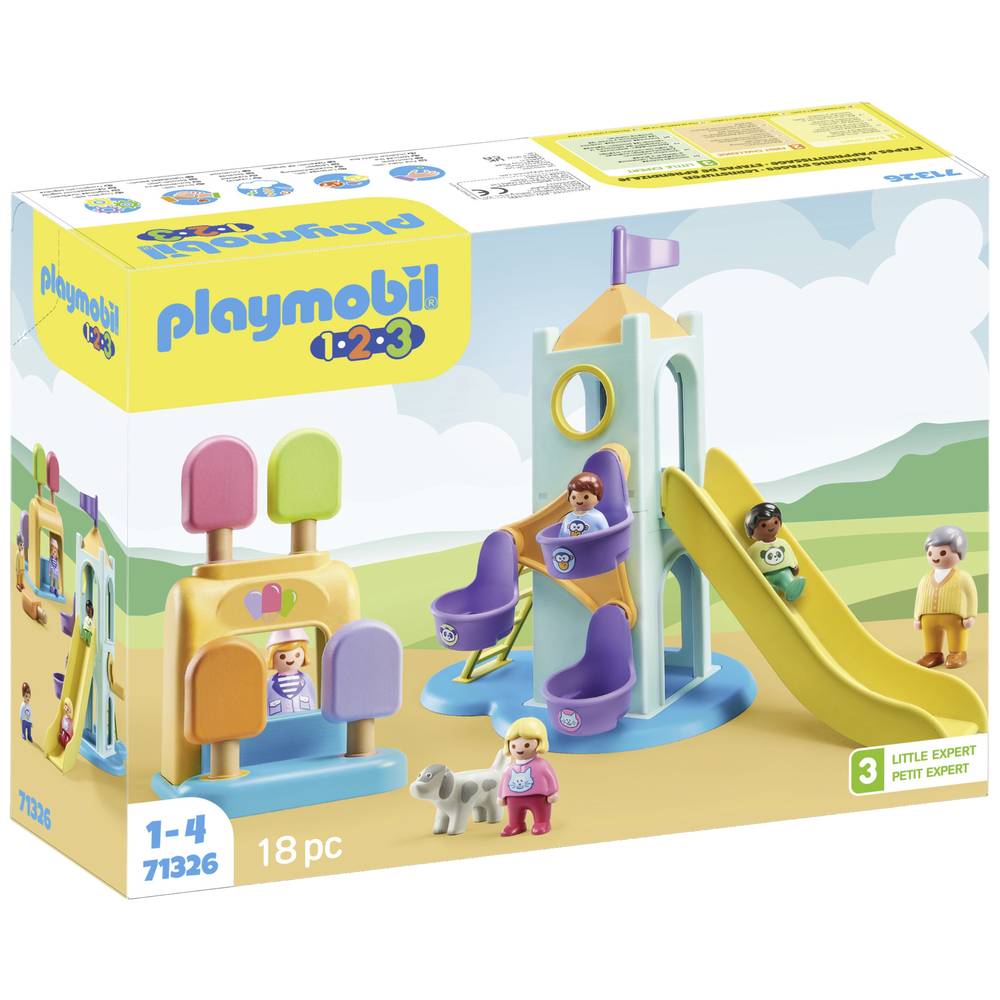 PlaymobilÂ® 1.2.3 71326 avontuurlijke speeltuin