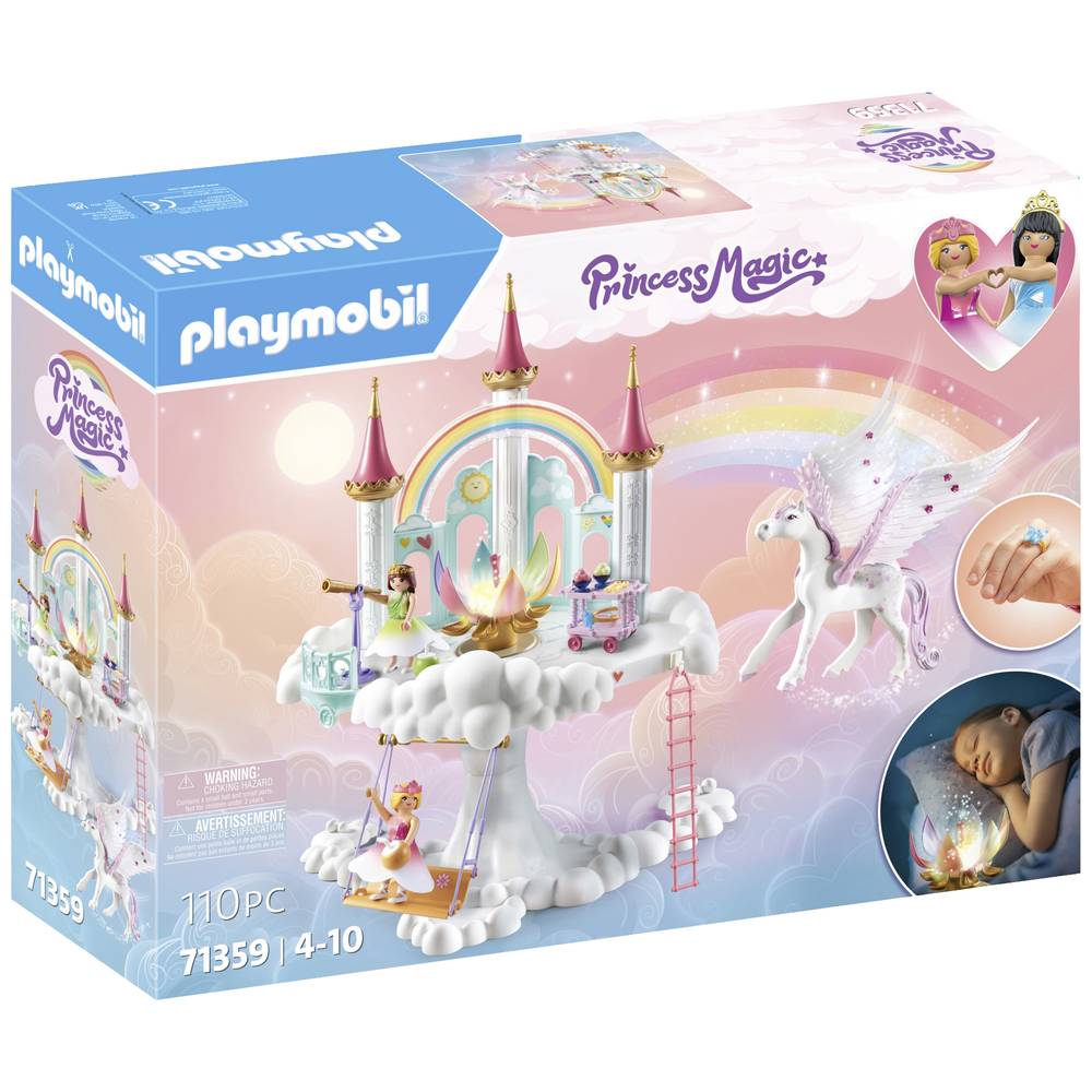 Playmobil® Constructie-speelset Himmlisches Regenbogenschloss (71359), Princess Magic (114 stuks)