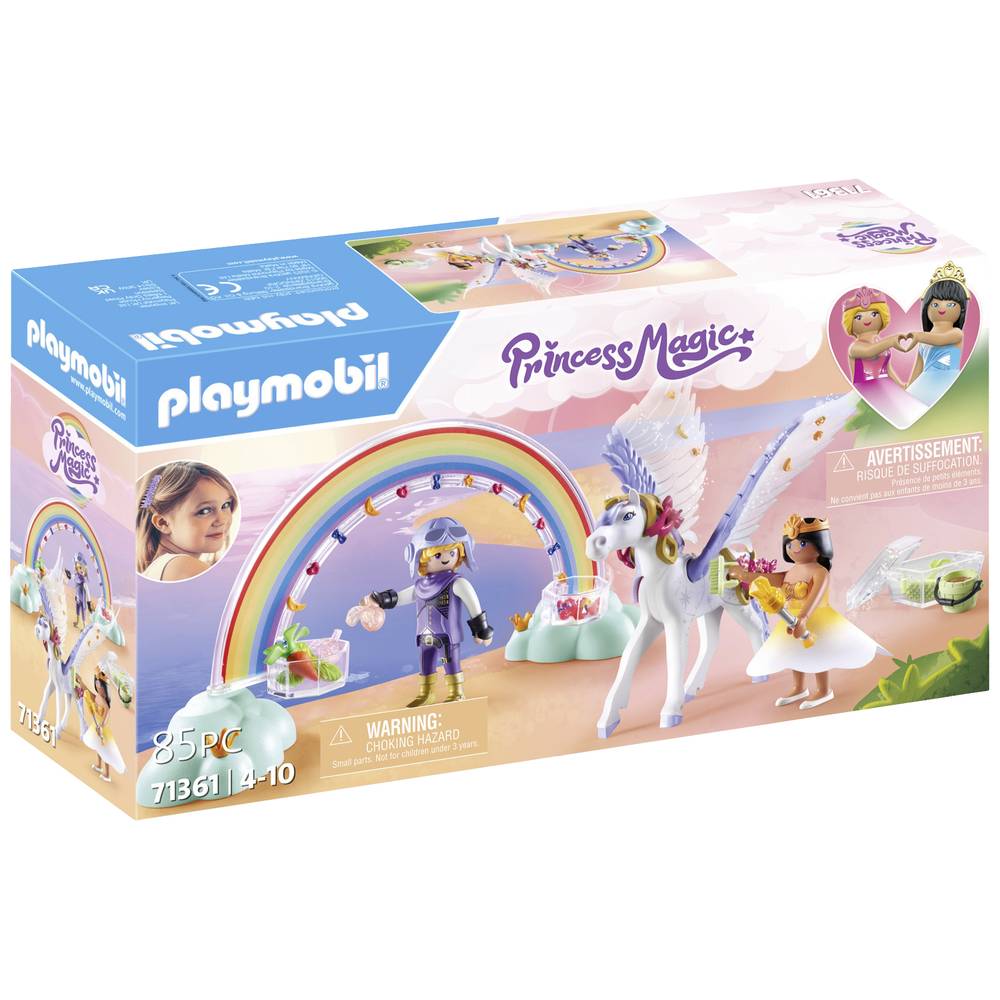 Playmobil Princess Magic Himmlischer Pegasus met regenboog 71361