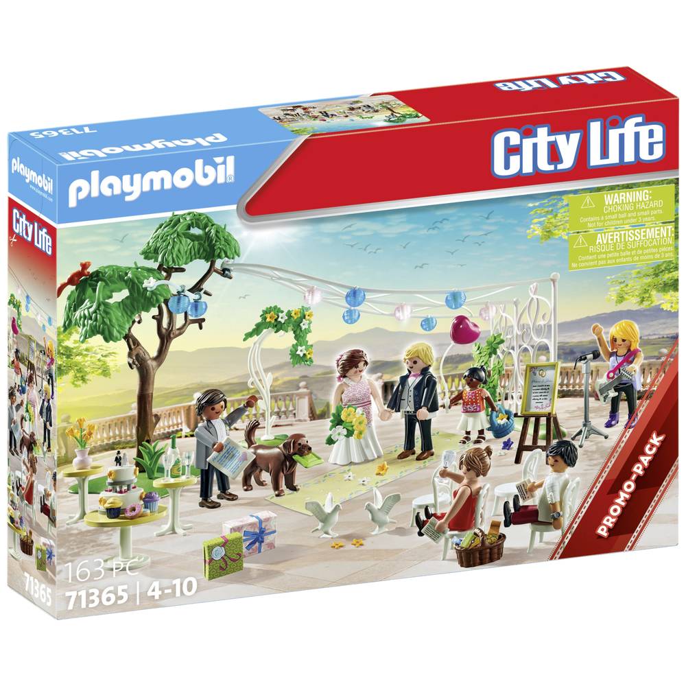 Playmobil® Constructie-speelset Hochzeitsfeier (71365), City Life (163 stuks)