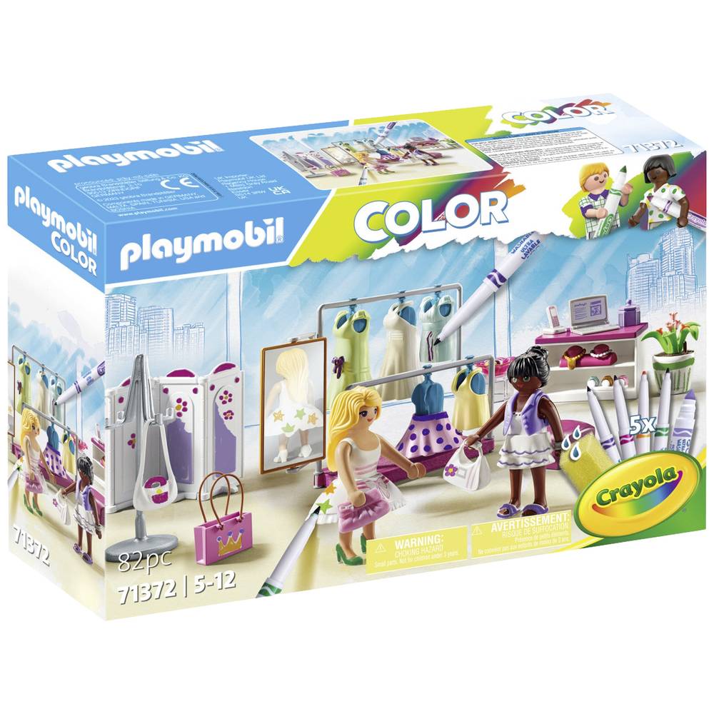 Playmobil® Constructie-speelset Fashionboutique (71372), Color (82 stuks)