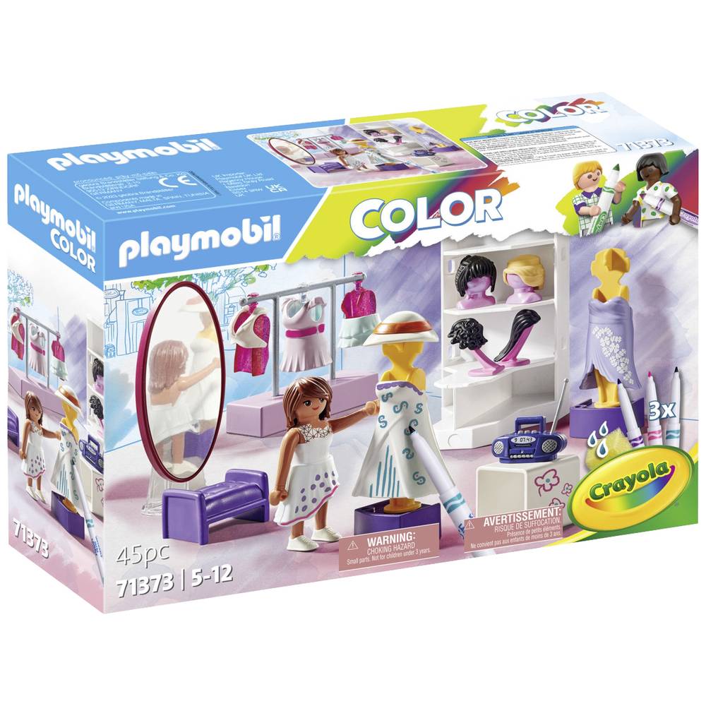 Playmobil® Constructie-speelset Fashion Design Set (71373), Color (45 stuks)