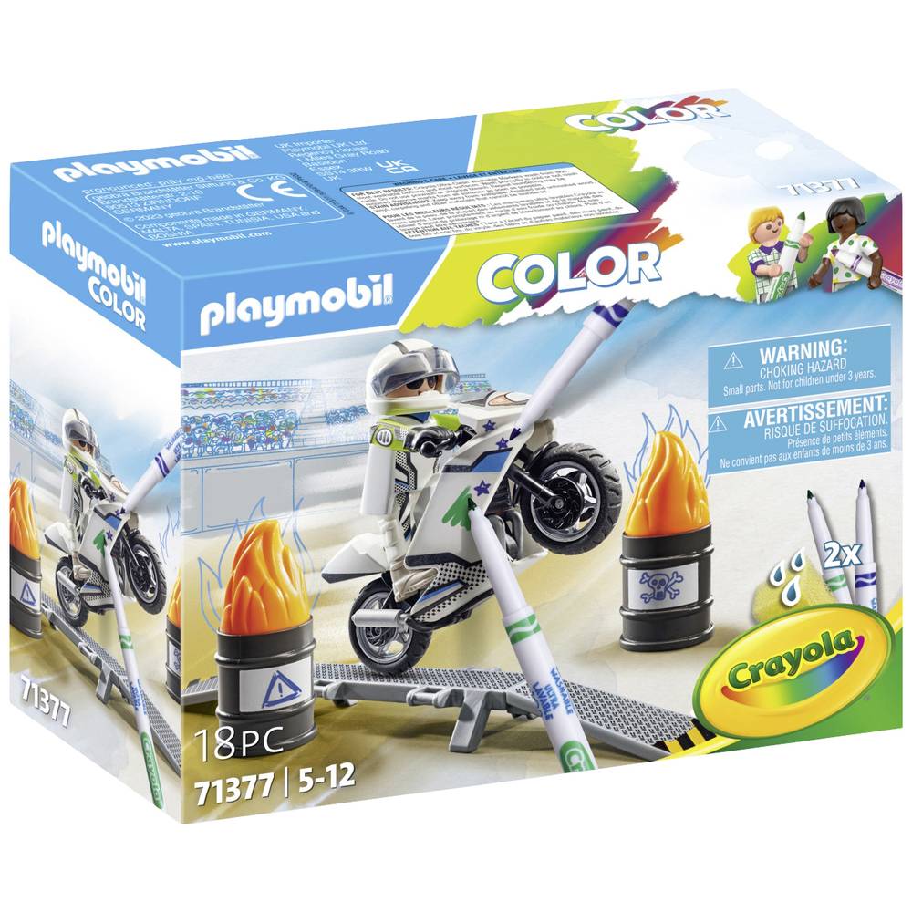 Playmobil Color Motorfiets 71377