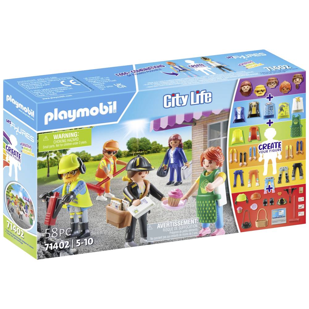Playmobil® Constructie-speelset City Life (71402), My Figures (58 stuks)