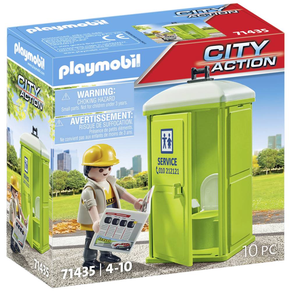 Playmobil City Action Mobiel toilet 71435