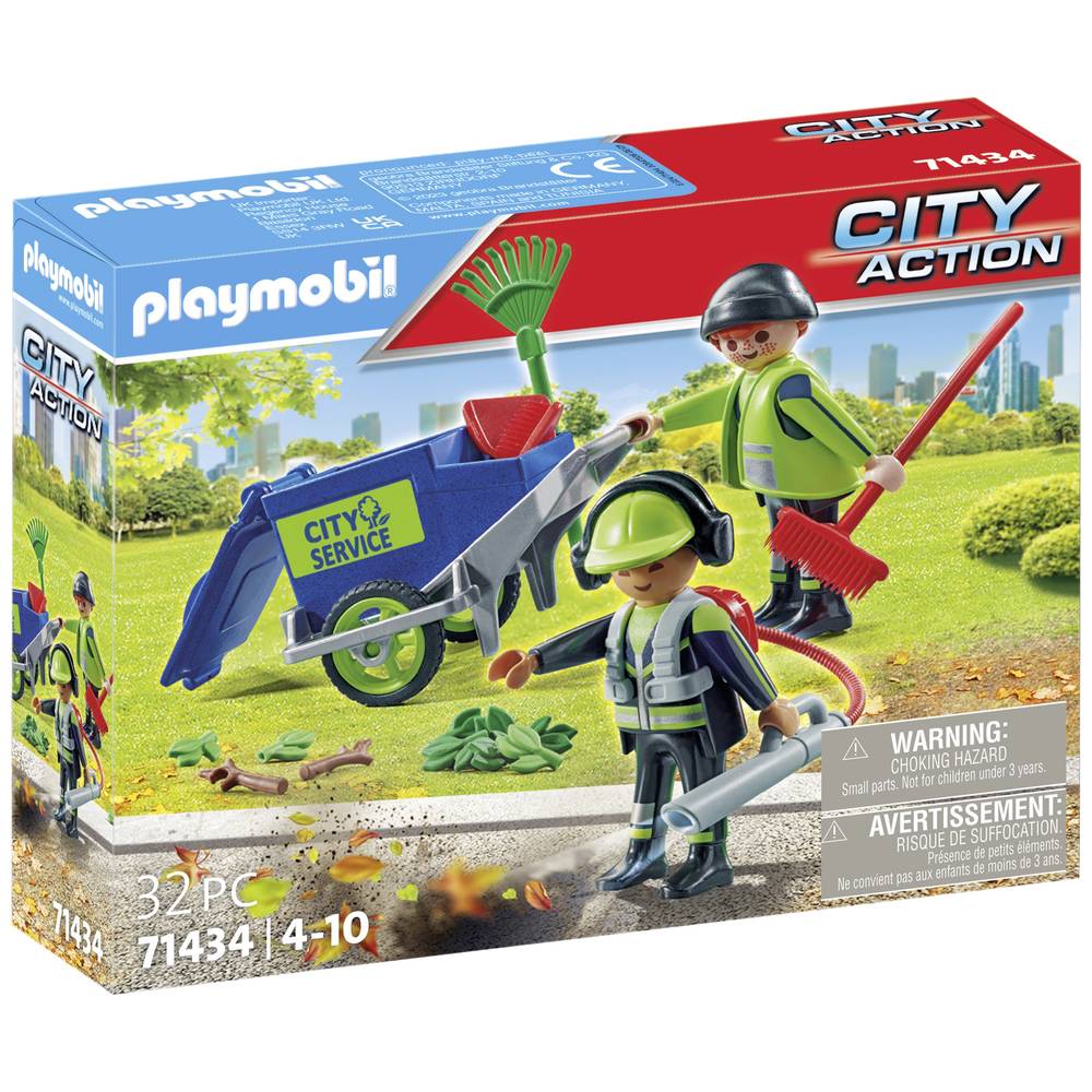 Playmobil City Action City Clean-team 71434