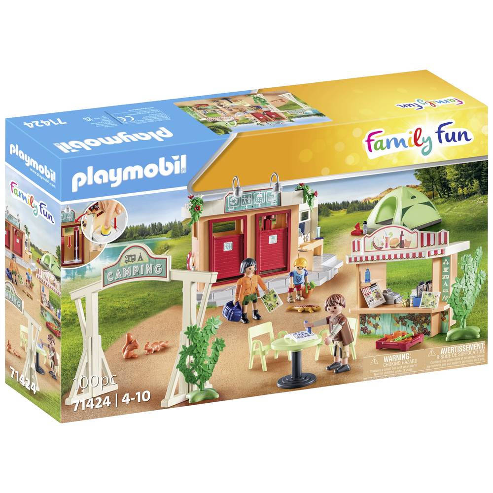 Playmobil® Constructie-speelset Campingplatz (71424), Family & Fun (100 stuks)