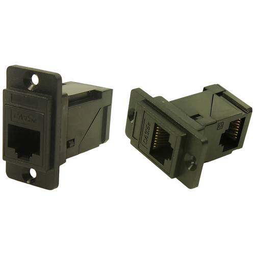 Thumbnail - Cliff RAFT DUALSLIM CAT5e RJ45 CSK CP30751 Adapter, Einbau Schwarz 1 St.