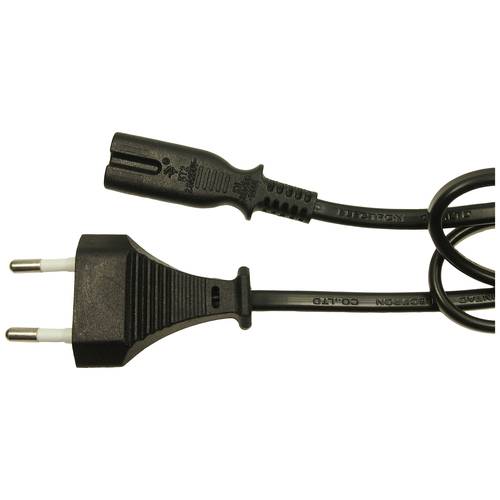 Thumbnail - Cliff FCR72043 Strom Netzkabel Schwarz 2 m