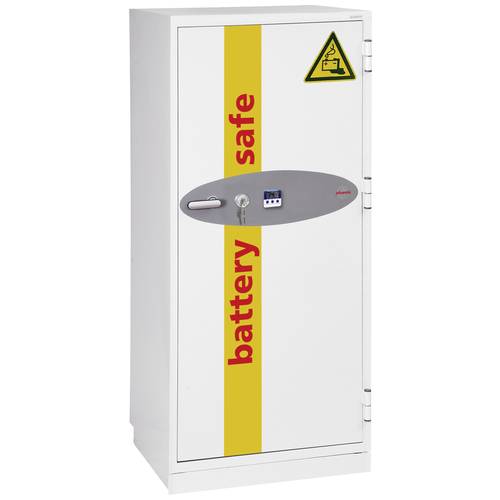 Phoenix BS1932K-FVW Battery Commander Batterie-Aufbewahrungstresor feuergeschützt Schlüsselschloss