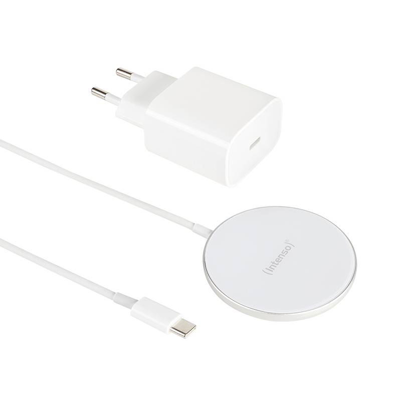 Intenso MW1 - Induktive Ladematte - magnetisch + AC-Netzteil-1
