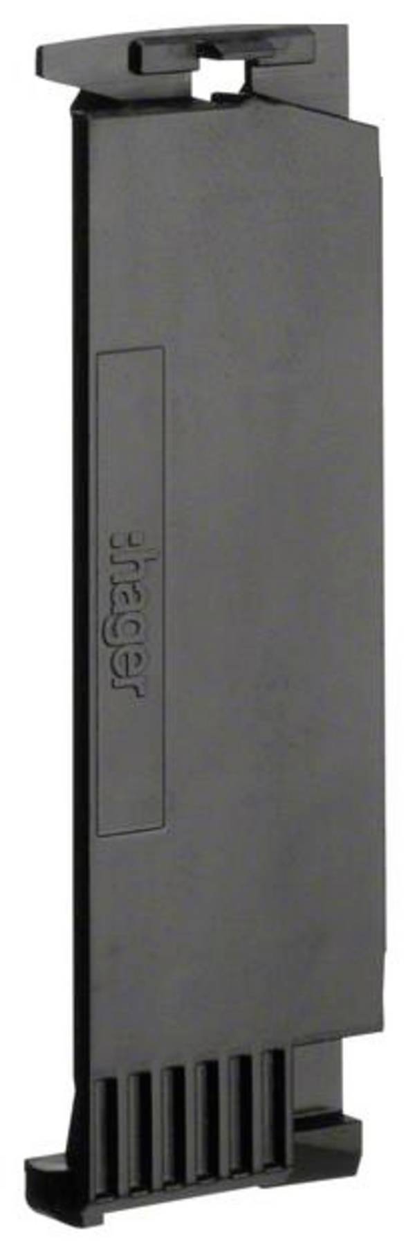 Hager M5429 Klammer Kabelhalterung (B x H) 110 mm x 60 mm 1 St. Schwarz