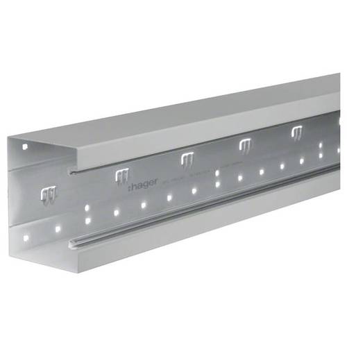 Hager BRS1001301VERZ Brüstungskanal Unterteil (L x B) 2000 mm x 130 mm 2 m Bunt