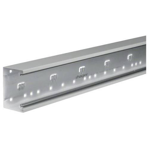 Hager BRS651001VERZ Brüstungskanal Unterteil (L x B) 2000 mm x 100 mm 2 m Bunt