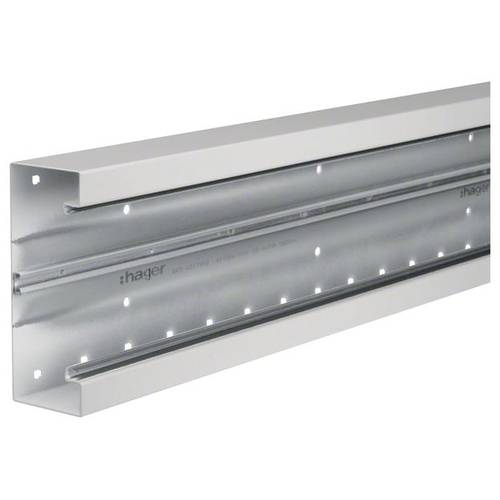 Hager BRS651701B7035 Brüstungskanal Unterteil (L x B) 2000 mm x 170 mm 2 m Grau