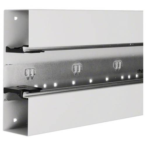 Hager BRS6521017035 Brüstungskanal Unterteil (L x B) 2000 mm x 210 mm 2 m Grau