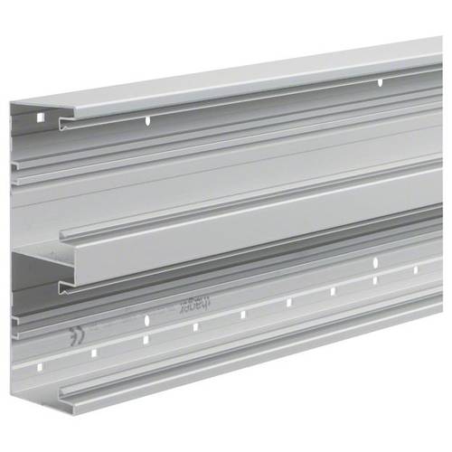 Hager BRA652101DELN Brüstungskanal Unterteil (L x B) 2000 mm x 210 mm 2 m Aluminium