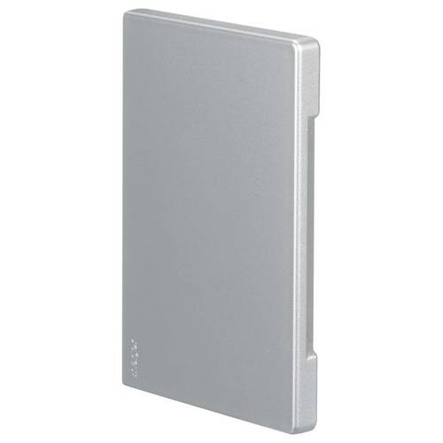 Thumbnail - Hager BRA851306LAN Endstück (B x T) 130 mm x 83 mm 1 St. Aluminium