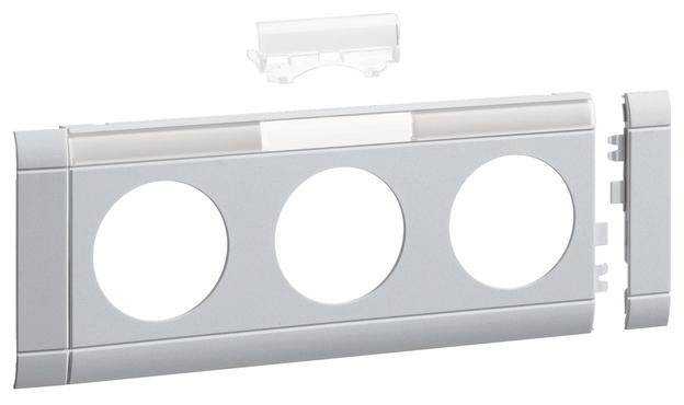 Hager GB08031LAN Blende 1 St. Aluminium