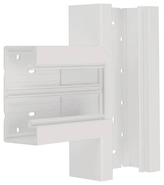 Hager BR6513087035 T-Stück (B x T) 130 mm x 68 mm 1 St. Grau