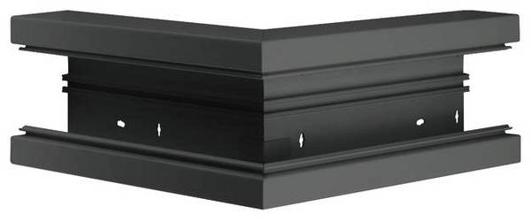 Hager BR6513039011 Außeneck Außeneck (B x T) 130 mm x 68 mm 1 St. Schwarz