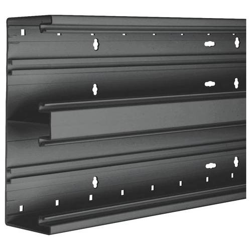 Hager BR652101D9011 Brüstungskanal Unterteil (L x B) 2000 mm x 210 mm 2 m Schwarz
