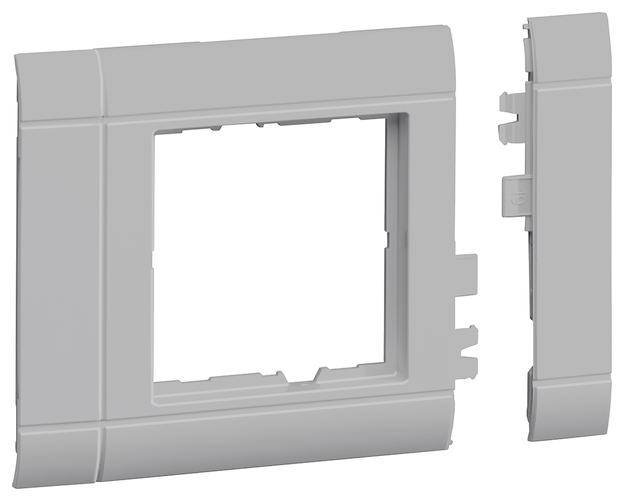 Hager GR0800BLAN Blende 1 St. Aluminium