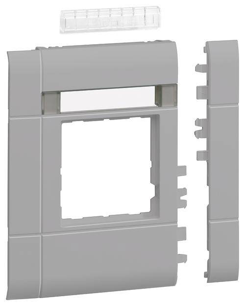 Hager GR1202BLAN Blende 1 St. Aluminium