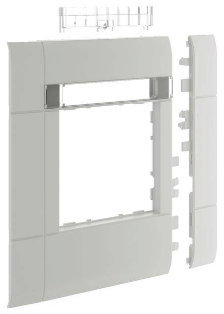 Hager GR1202KA7035 Blende 1 St. Grau