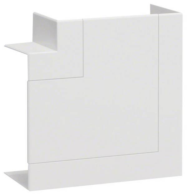 Hager BR651305H9016 Flachwinkel Flachwinkel (B x H x T) 130 x 68 x 68 mm 1 St. Weiß