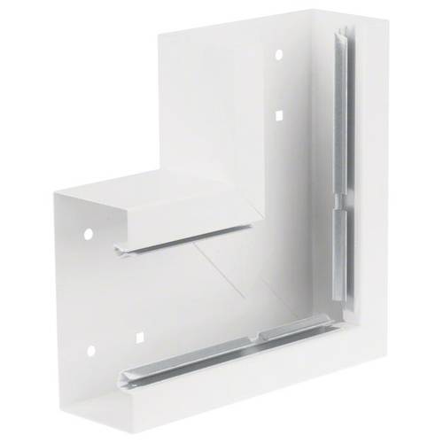 Hager BRS6513059016 Flachwinkel (B x T) 130 mm x 68 mm 1 St. Weiß