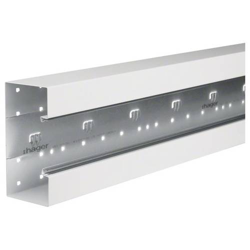 Hager BRS8517019016 Brüstungskanal Unterteil (L x B) 2000 mm x 170 mm 2 m Weiß