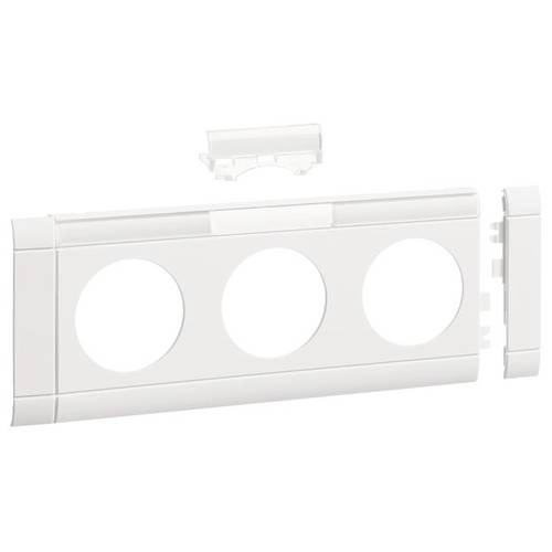 Hager Blende GB080319016 3f. OT 80mm hf verkehrsweiß - Weiß