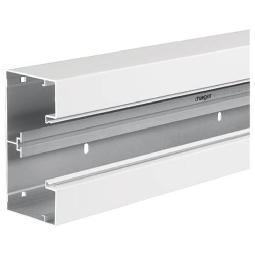 Hager BRA8517019016 Brüstungskanal Unterteil (L x B) 2000 mm x 170 mm 2 m Weiß