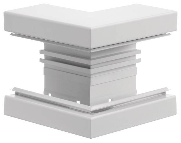 Hager BRA6513039016 Außeneck (B x T) 130 mm x 68 mm 1 St. Weiß