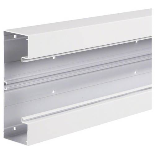 Hager BRA652101B9016 Brüstungskanal Unterteil (L x B) 2000 mm x 210 mm 2 m Weiß