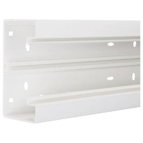 Hager BR6513019016 Brüstungskanal Unterteil (L x B) 2000 mm x 130 mm 2 m Weiß